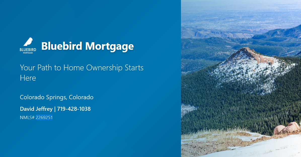 Bluebird Mortgage website